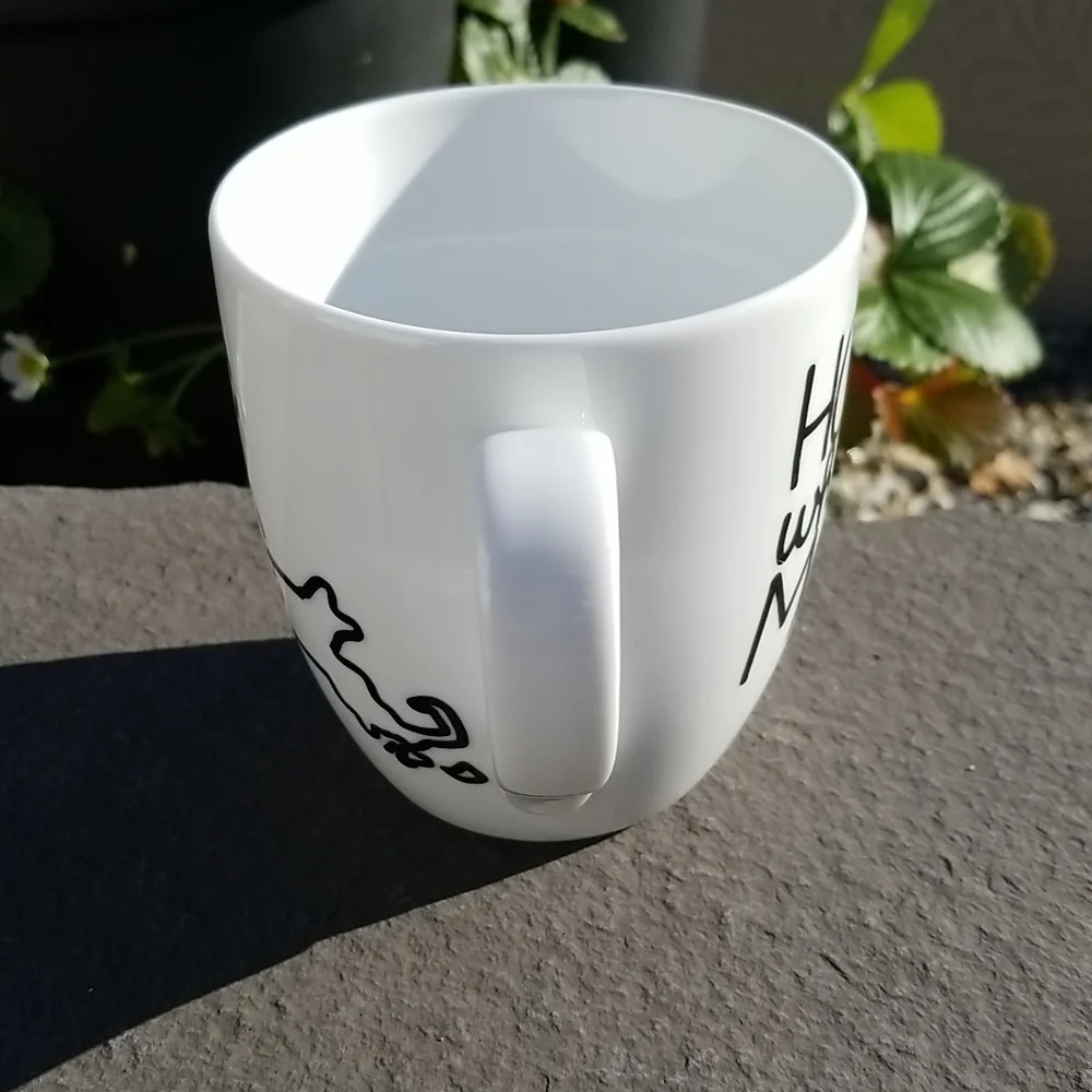 Crate & Barrel Home is where my Mom is Coffee/tea Mug excellent condition